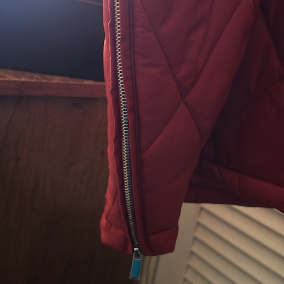 DRASTICALLY REDUCED - Derek Lam IO Crosby Puffer Cape - Picture 4 of 6